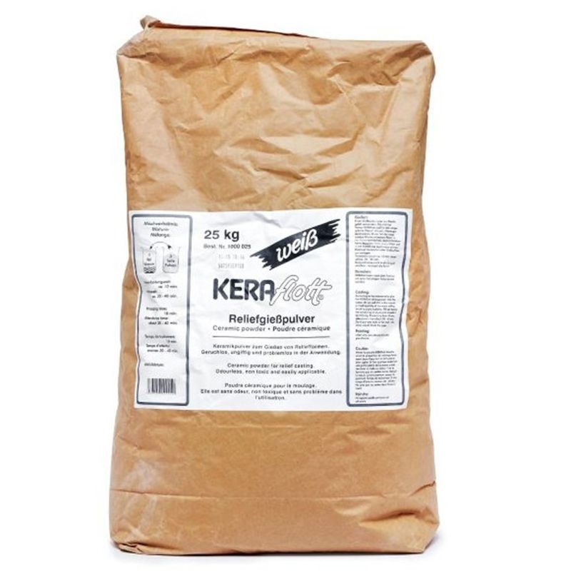 Keraflott - Polvere di Ceramica Bianca - 1
