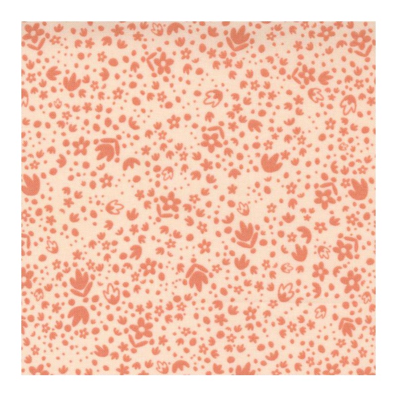 Tessuto Moda Fabrics Pale Peony Fiori - 1