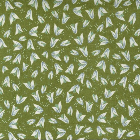 Tessuti Moda Fabrics Prairies Praise Tulipani - 1