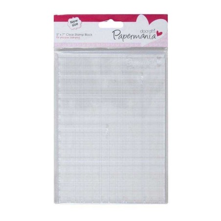 Papermania - Blocco in Plexiglass - Clear Stamp block PMA9031005