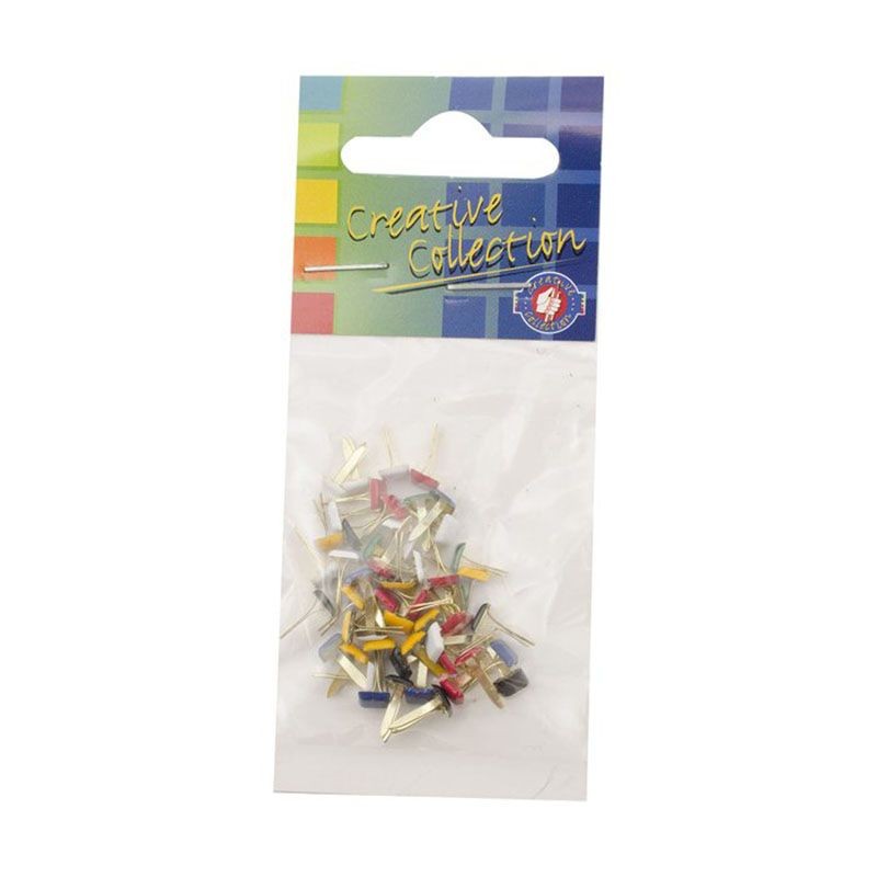 Vaessen Creative - Fermacampioni Quadrati Colorati - 2