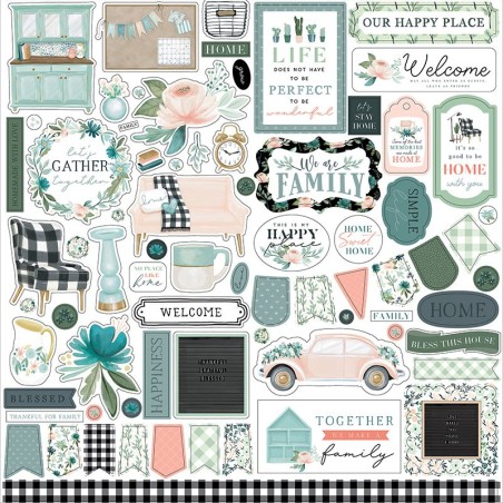 Carta Bella Paper Pad - Gather At Home - 9