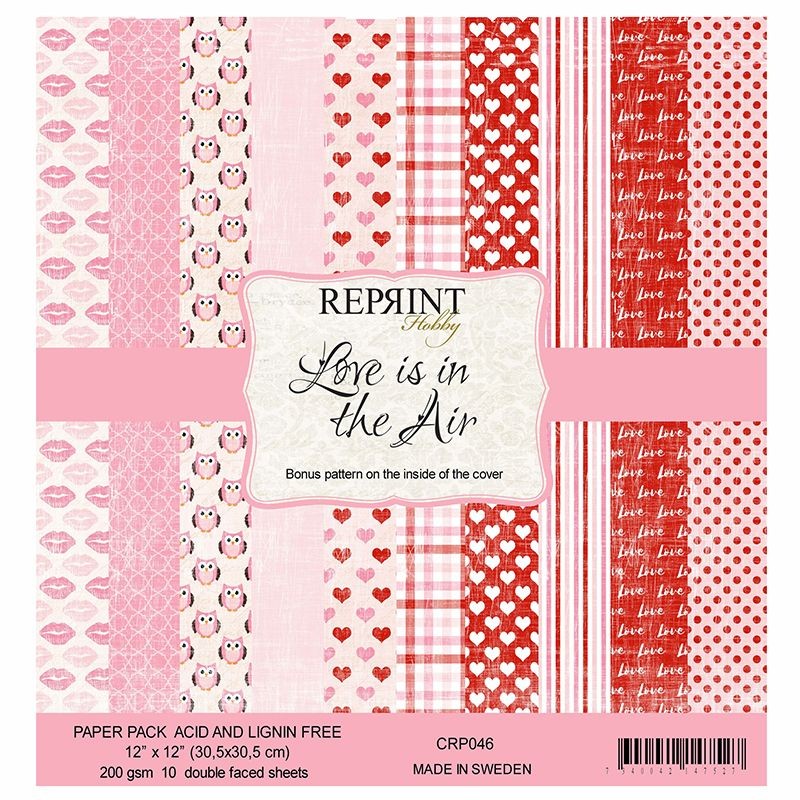 Reprint Paper Pad - Love is in the Air - 1