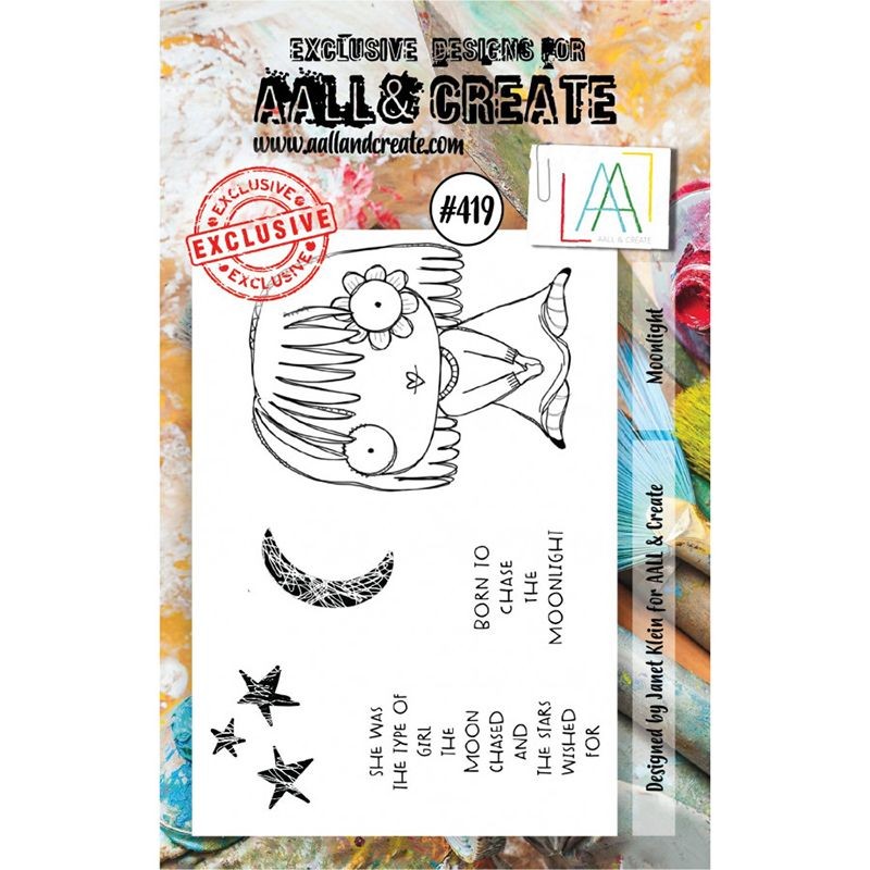 Aall & Create Stamp - Moonlight - 1
