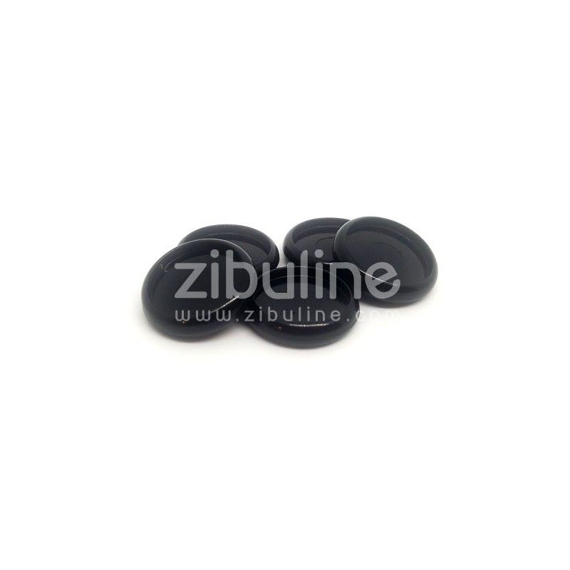 Zibuline - Dischi per Rilegatura Nero 24mm - 2
