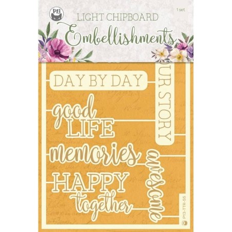 Piatek13 Embellishments - Time to Relax - 2