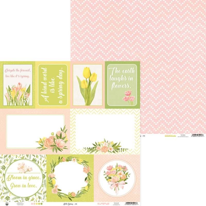 Piatek 13 Paper Pad - Hello Spring - 5