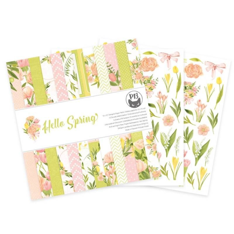 Piatek 13 Paper Pad - Hello Spring - 8