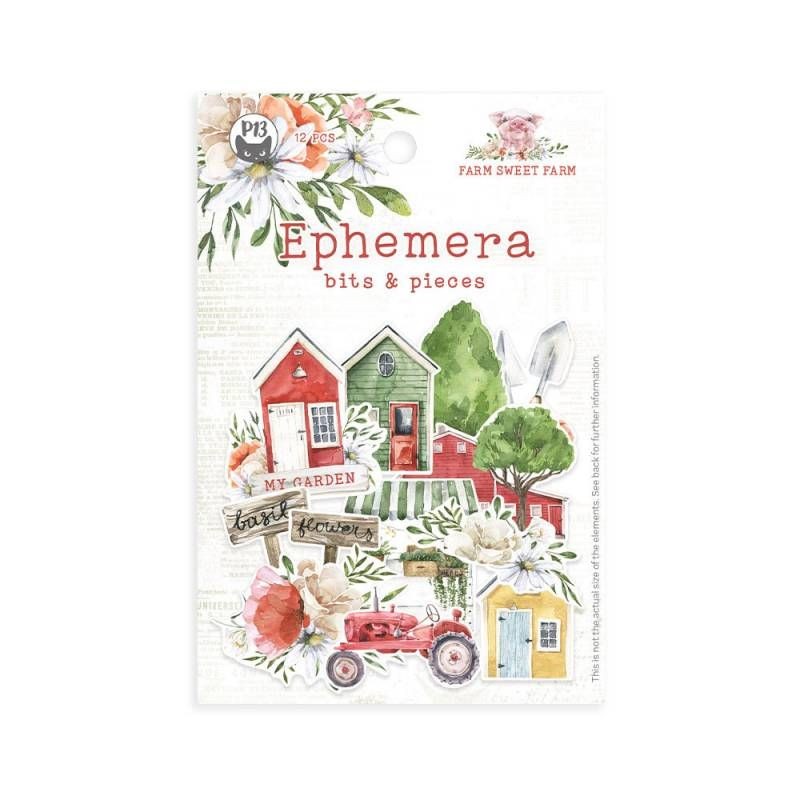 P13 Ephemera Bits&Pieces - Farm Sweet Farm - 1