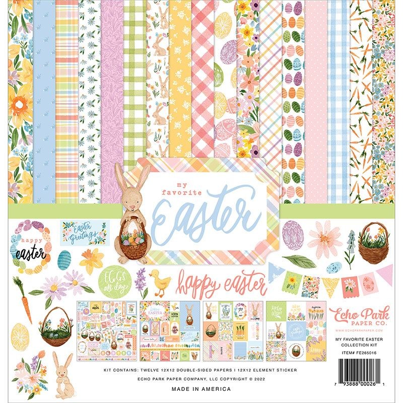 Echo Park Paper Pad - My Favorite Easter - 10