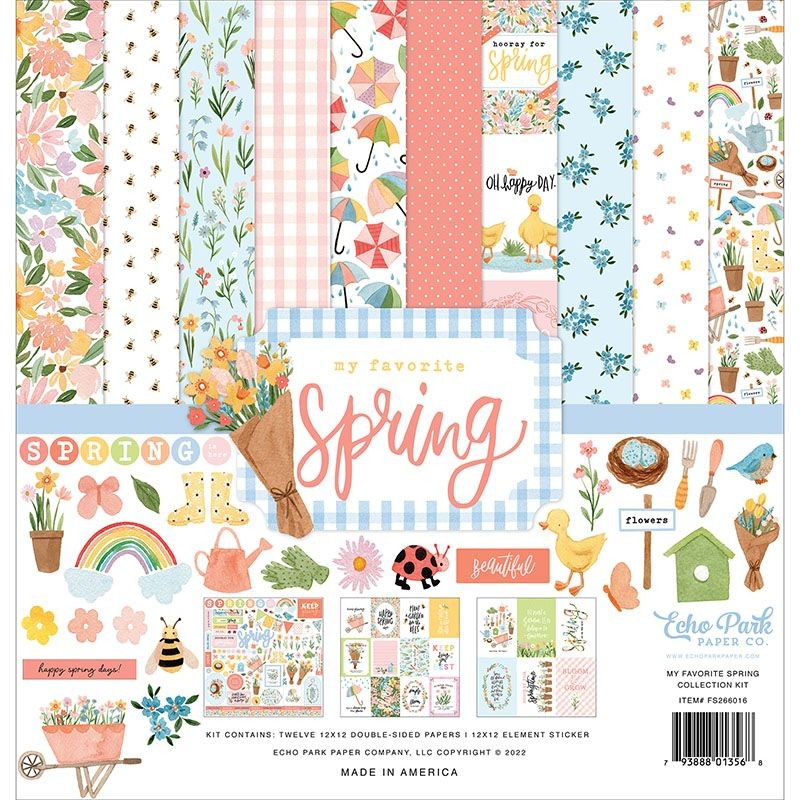 Echo Park Paper Pad - My Favorite Spring - 8