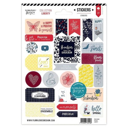 Floriléges Stickers - Liberty - 1