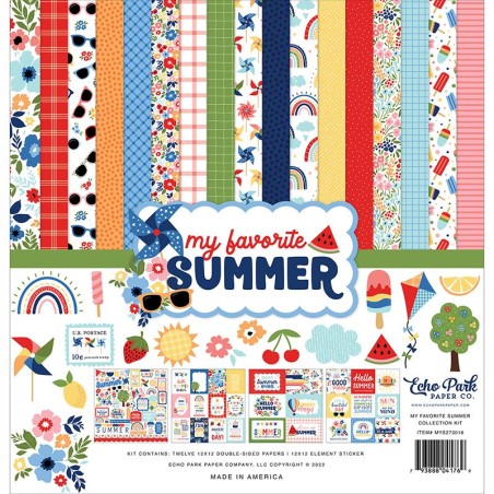 Echo Park Paper Pad - My Favorite Summer - 10