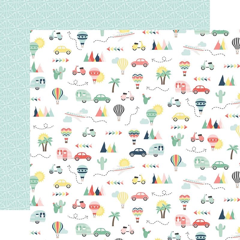 Echo Park Paper Pad - Away We Go - 1
