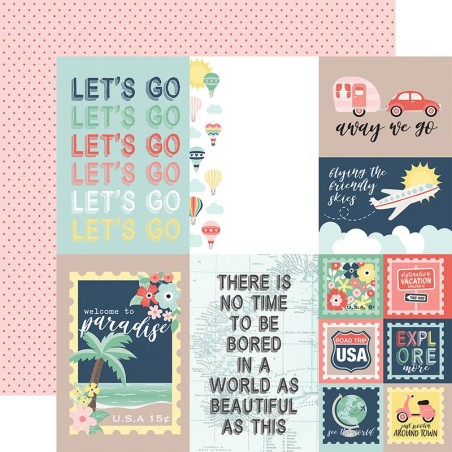 Echo Park Paper Pad - Away We Go - 9