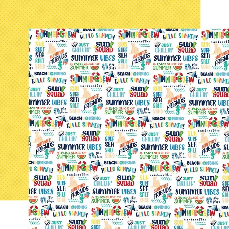 Carta Bella Paper Pad - Beach Party - 4