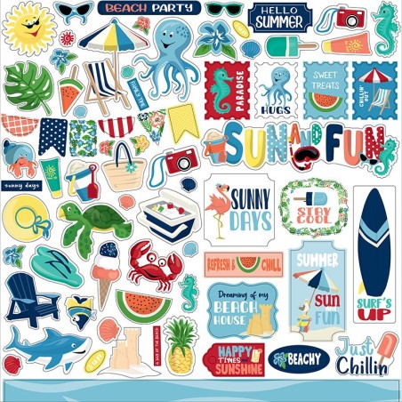 Carta Bella Paper Pad - Beach Party - 9