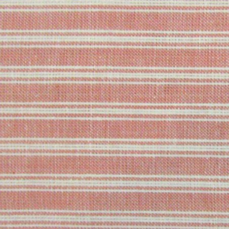 Tessuto Tinto in Filo - Petal Pink Ticking Stripe - 1