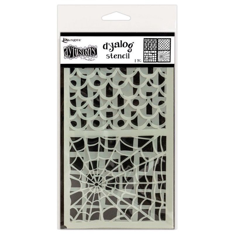 Ranger Dylusions Stencil - Stencil It Too - 1