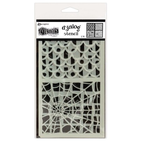 Ranger Dylusions Stencil - Stencil It Too - 1