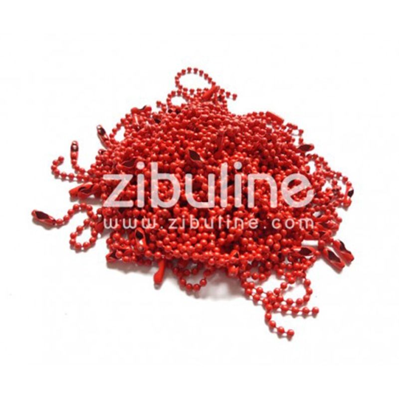 Zibuline - Catena a Sfere Rosso Matt - 2