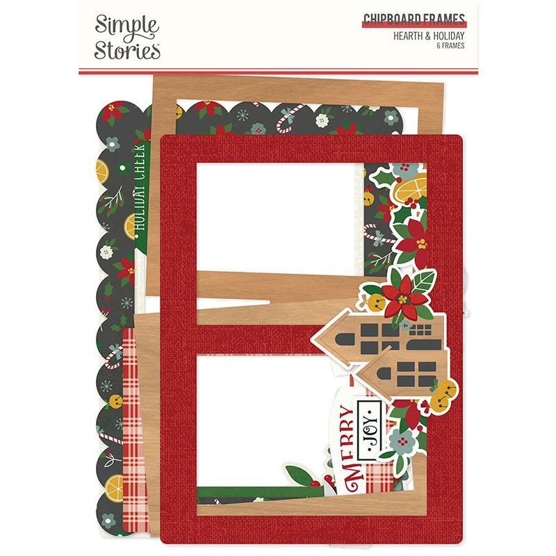 Simple Stories Chipboard Frames - Heart & Holiday - 2