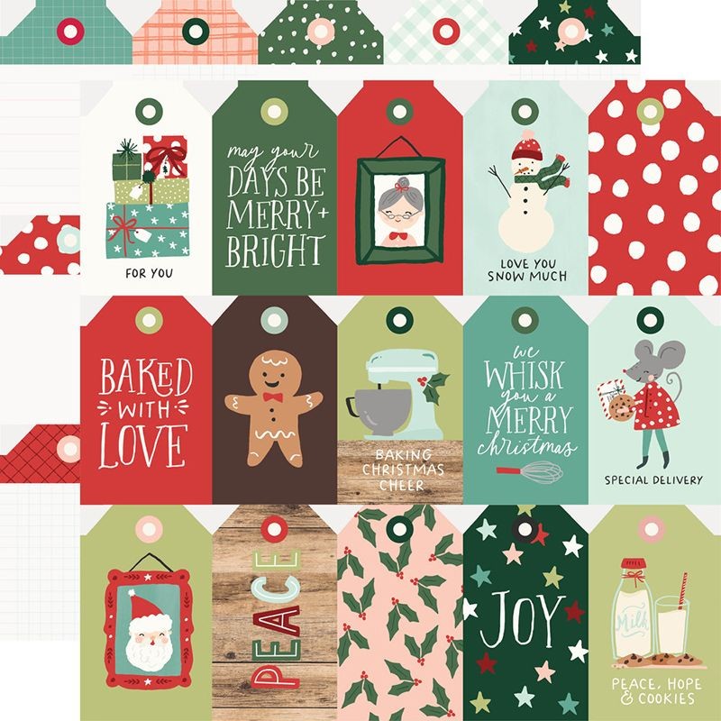 Simple Stories Paper Pad - Baking Spirits Bright - 10