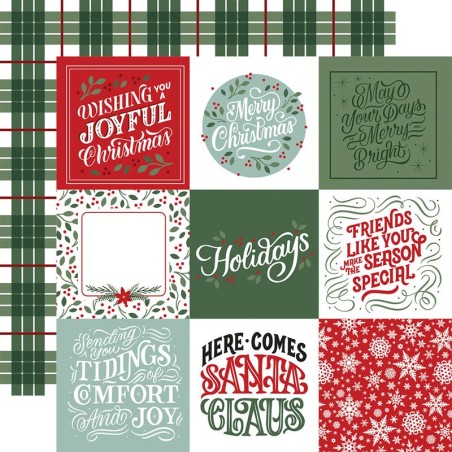 Echo Park Paper Pad - Christmas Salutation NO.2 - 5