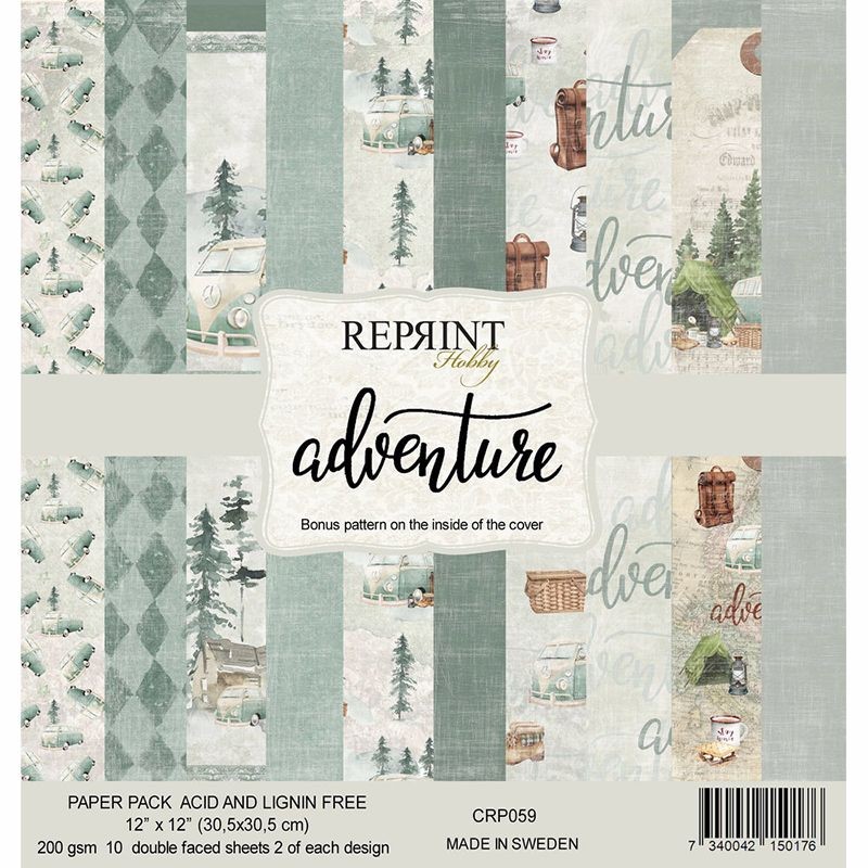 Reprint Paper Pad - Adventure - 1