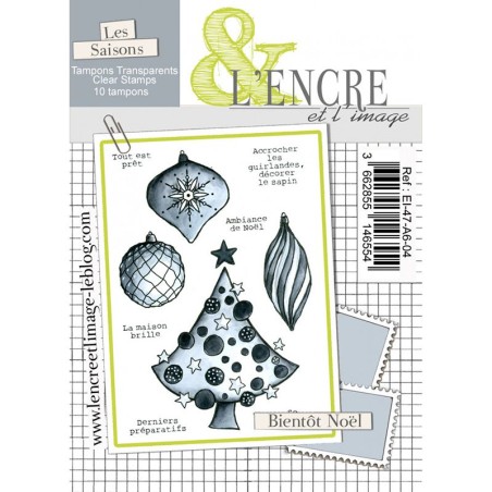 L'Encre & et l'Image Clear Stamps - Bientot Noel - 1