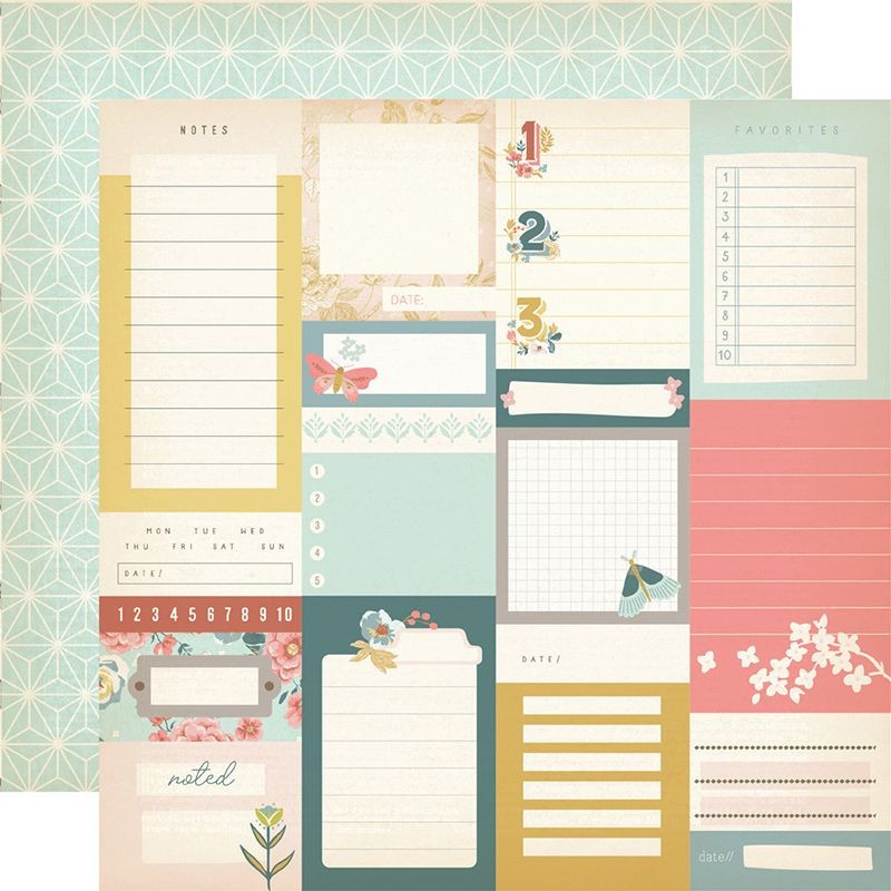 Simple Stories Paper Pad - Wildflower - 7