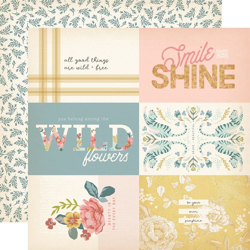 Simple Stories Paper Pad - Wildflower - 10