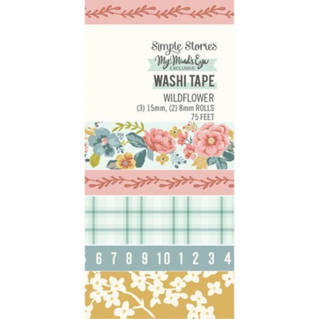 Simple Stories Washi Tape - Wildflower - 1