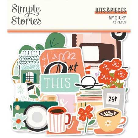 Simple Stories Die Cut - My Story - 1