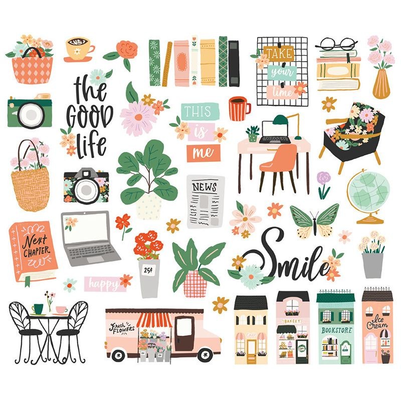 Simple Stories Die Cut - My Story - 2