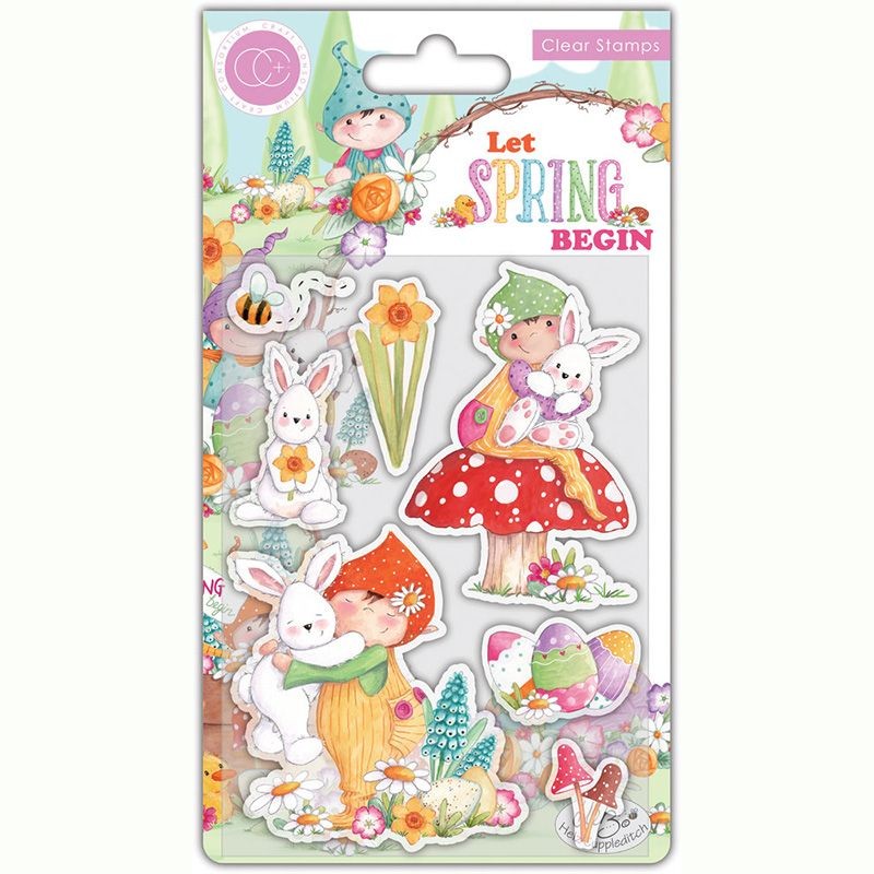 Craft Consortium Clear Stamps - Bunny - 1