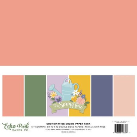 Echo Park Paper Pad - It's Spring Time Coordinating - 1