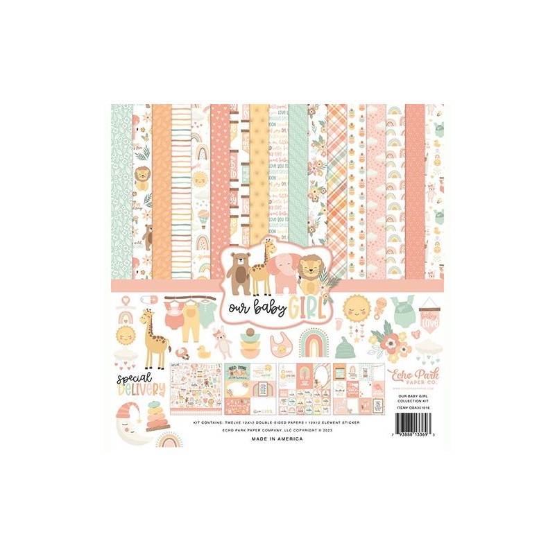 Echo Park Paper Pad - Our Baby Girl - 1