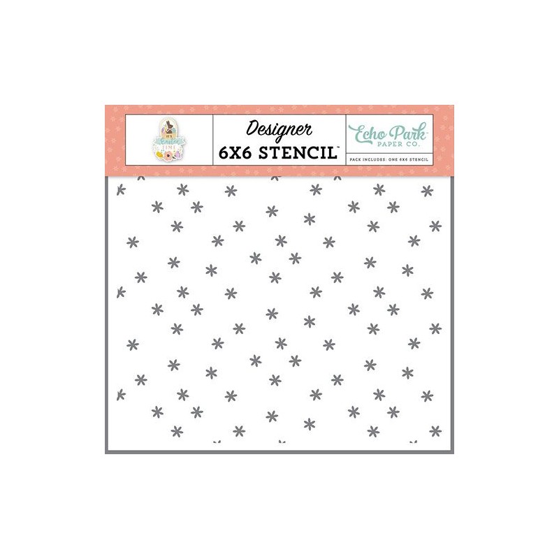 Echo Park Stencil - It's Easter Time - 1