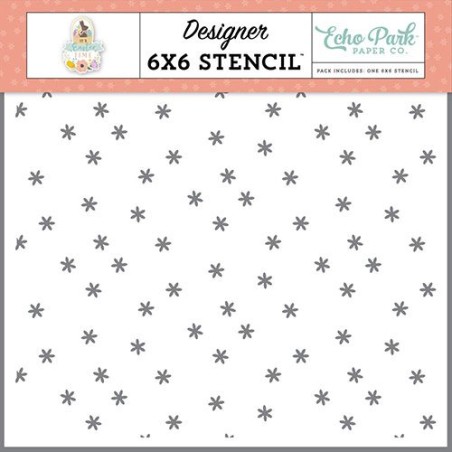 Echo Park Stencil - It's Easter Time - 1