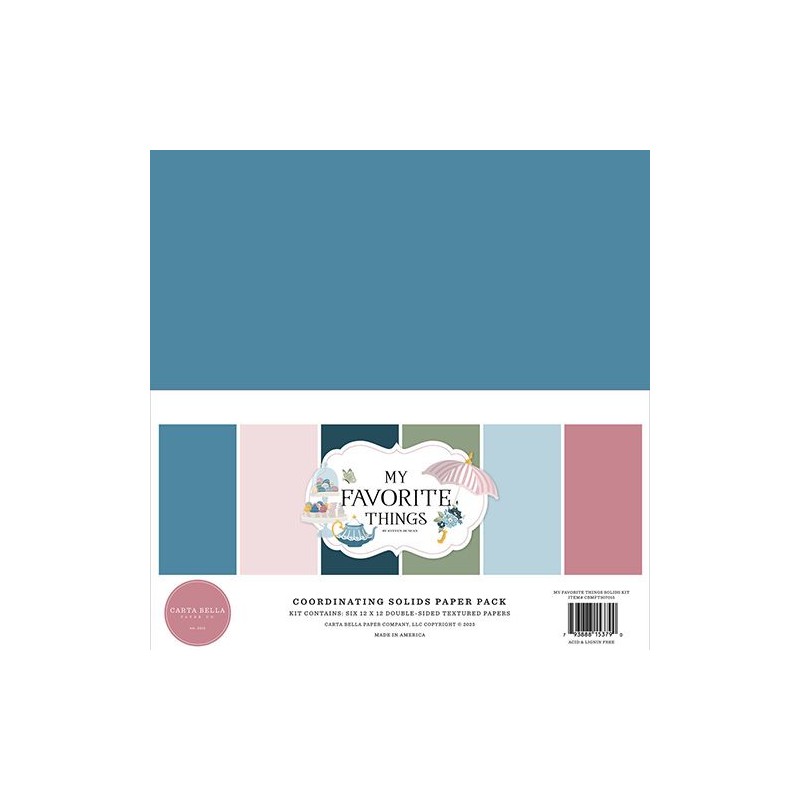 Carta Bella Paper Pad - My Favorite Things Coordinating - 1