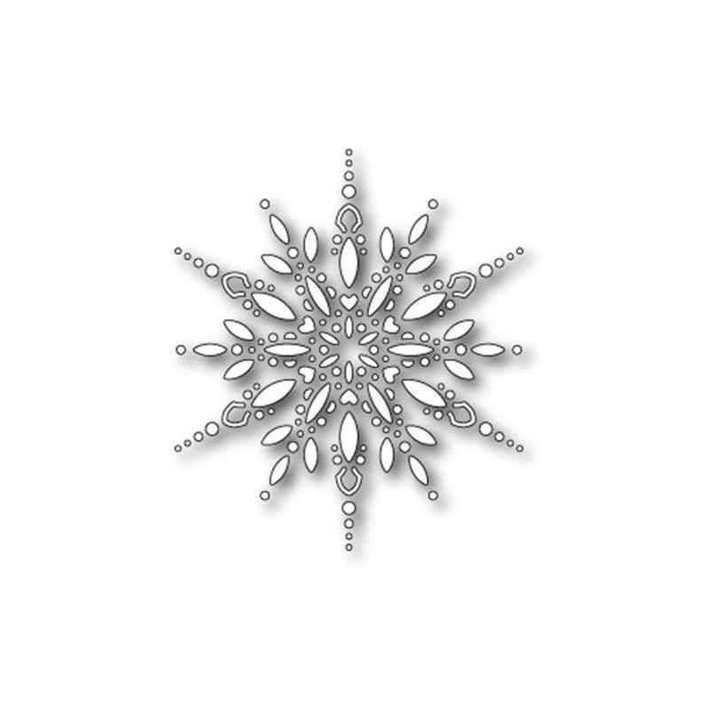 Fustella Fiocco di Neve Grande - Spectacular Snowflake - 1