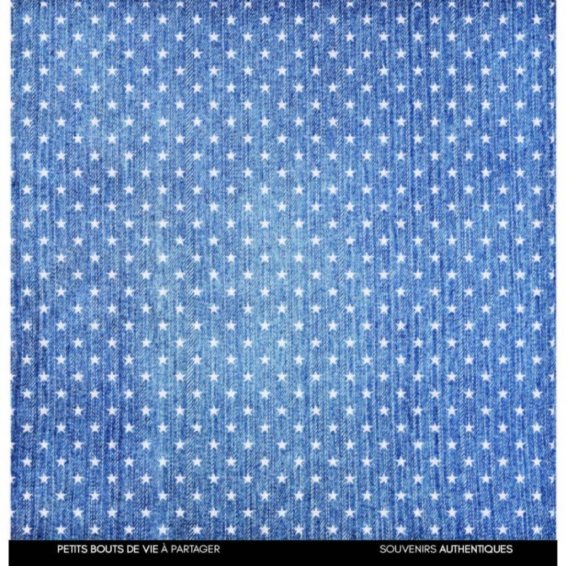 Floriléges Paper Pad - Effetto Jeans - 8