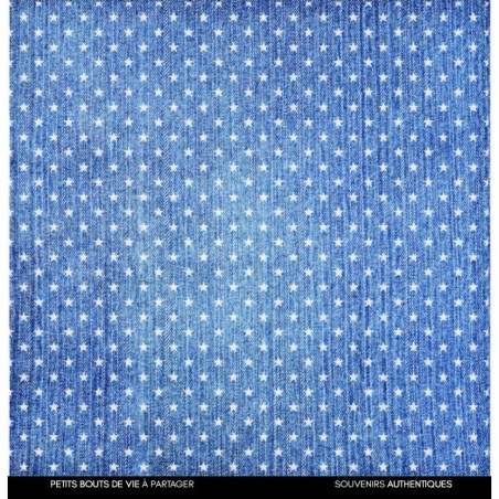 Floriléges Paper Pad - Effetto Jeans - 8