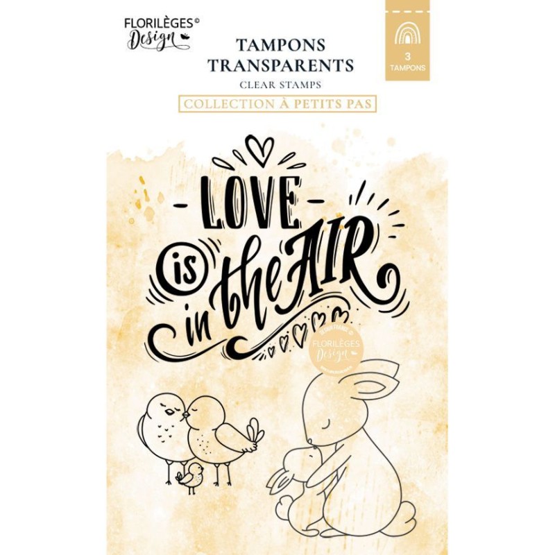 Floriléges Clear Stamp - Love is in the Air - 1