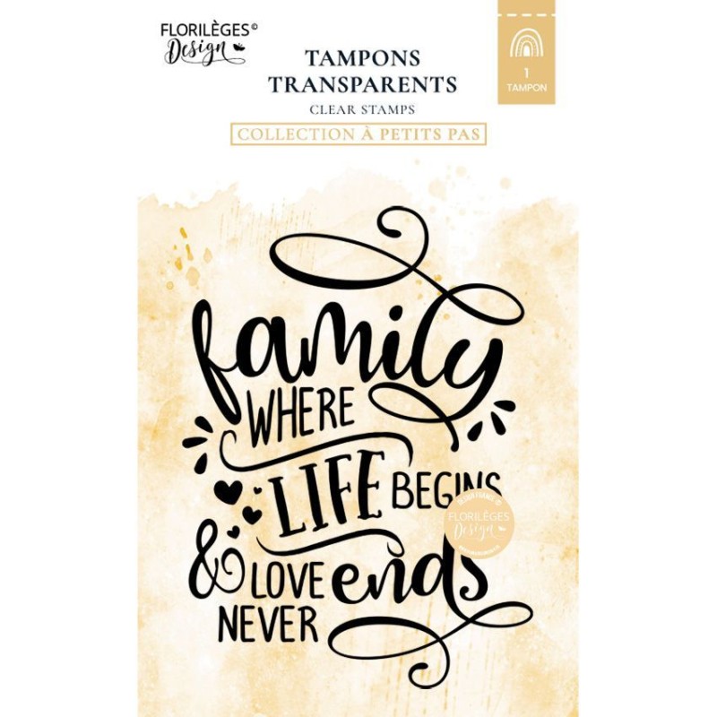 Floriléges Clear Stamp - Family - 1