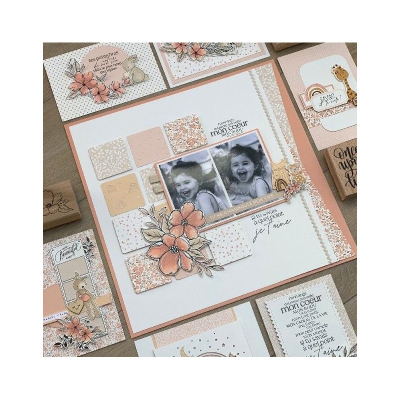 Timbri Floriléges - Duo de Fleurs Sublime - 2