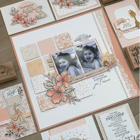 Timbri Floriléges - Duo de Fleurs Sublime - 2