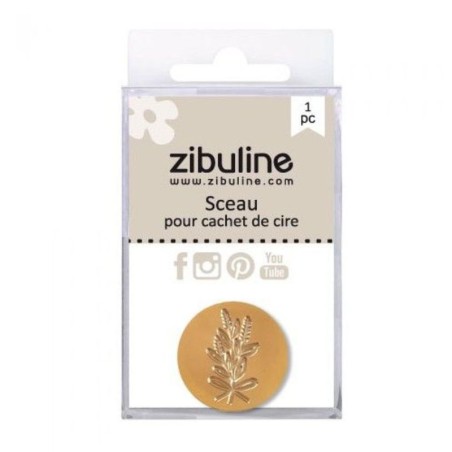 Zibuline - Sigillo in Ottone Bouquet Lavande - 2