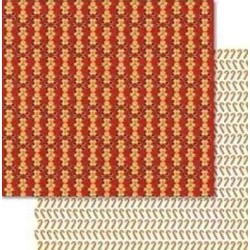 Ursus Carta da Scrap Glitterata Gingerbread mot224 - 1